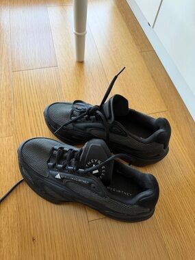 Adidas by Stella McCartney All-Black Athletic Sneakers